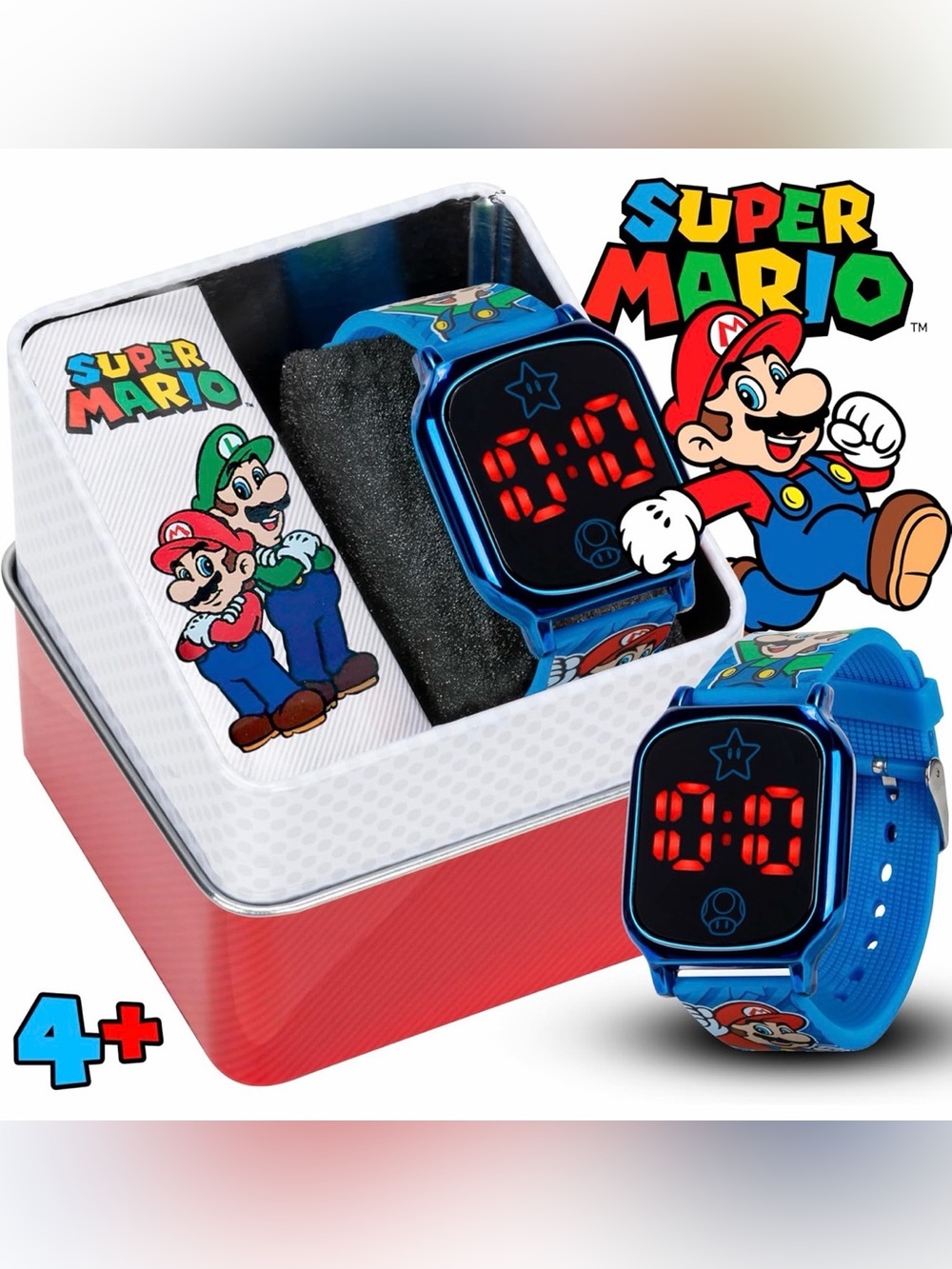 Super Mario Digital Touch Watch NWT